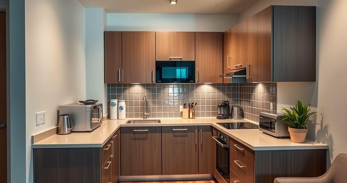 Móveis Planejados para Cozinha de Apartamento Pequeno que Otimizam Espaço e Estilo