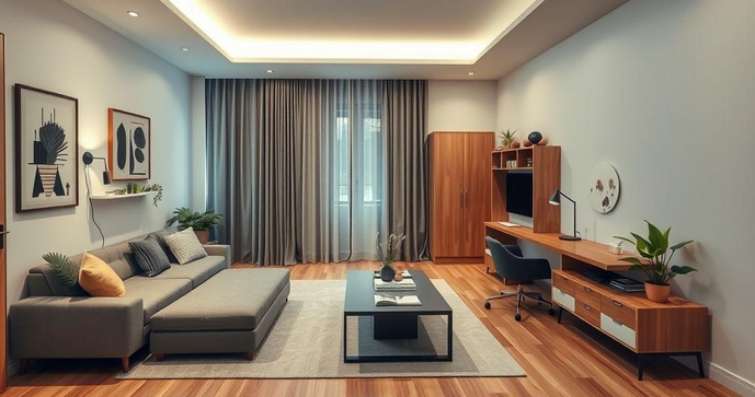 Móveis Planejados para Studio: Como Otimizar Espaços com Estilo e Funcionalidade